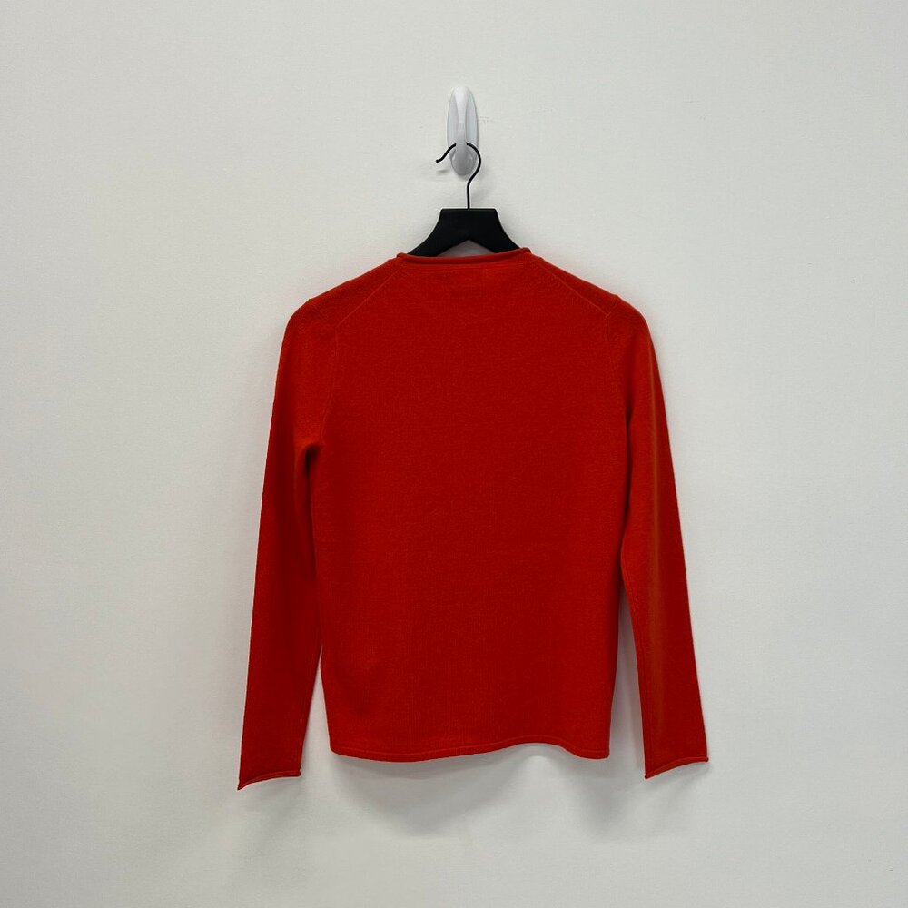 Polo Ralph Lauren Red Cashmere Crewneck Sweater - Picture 2 of 2